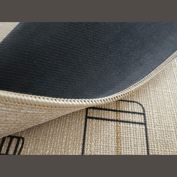 China Linen look kitchen runner doormat 2.5mm 3.0mm 3.5mm Supplier, Factory