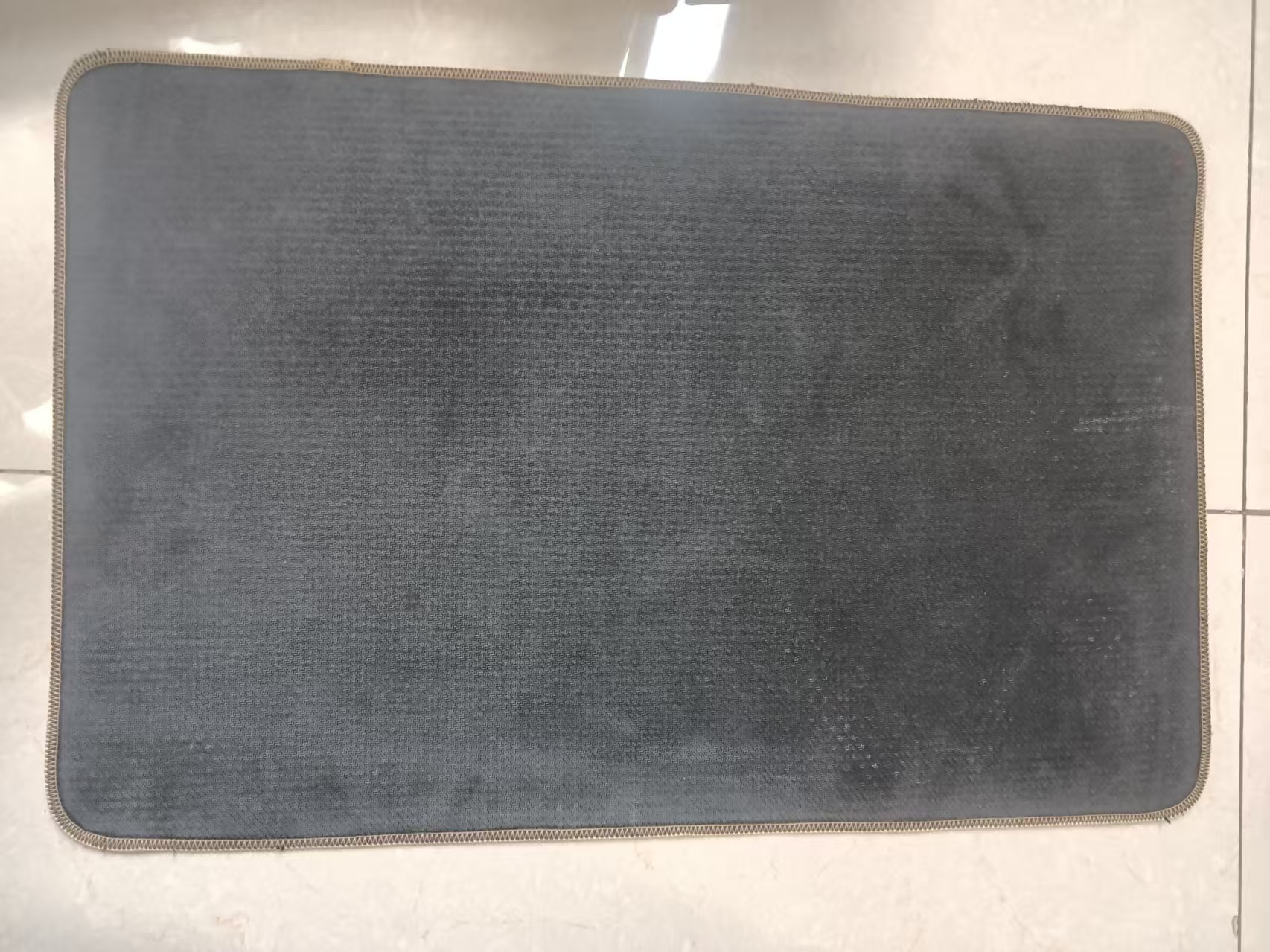 China two-tone color Velvet doormat with rubber mat Manufacturer, Suppliers