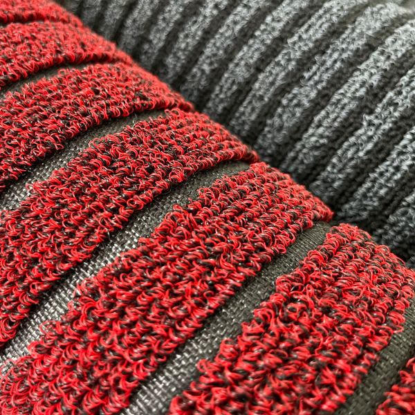 China Roll Plastic Wire Carpet Runner Rugs Seven Rib PVC Backing for Commercial Door Haywall Runner Outdoor Supplier, Factory