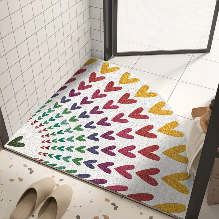China High Quality LOVE Series Anti Slip Backing Mat 8mm Thickness Pvc Mat Floor Mat For Home Entrance Manufacturers, Suppliers