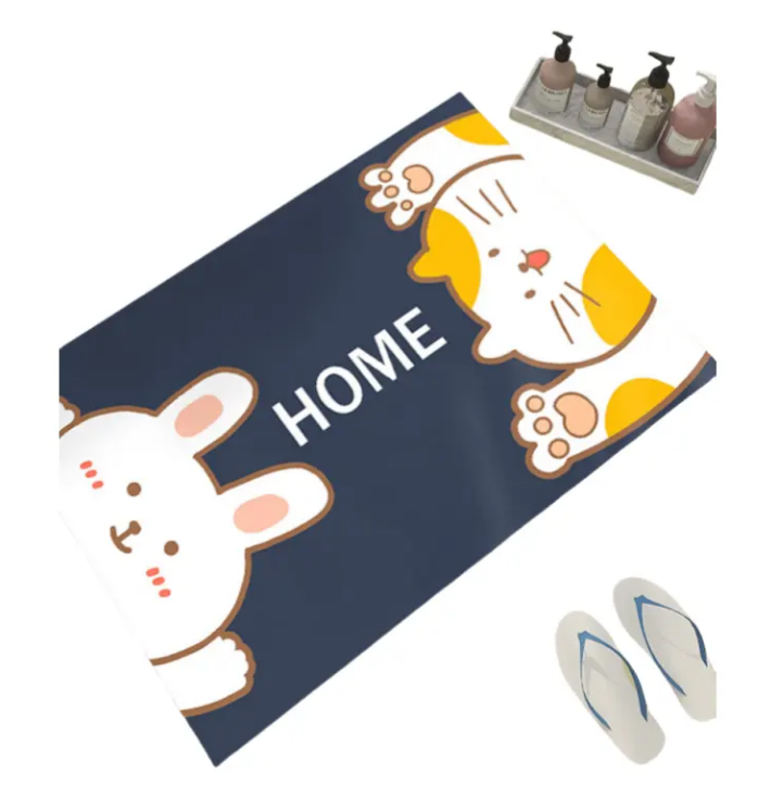 China Foot mat, oil resistant, waterproof, household mat, door mat New kitchen floor mat, long strip, absorbent, non slip mat Manufacturers, Factory