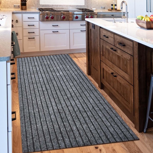 China Seven Rib Entrance Floor Mat Kitchen Runner Carpet Rugs TPR Backing for Indoor Outdoor Hallway Entryway Kitchen Bathroom Laundry Room Balcony Garage Patio Manufacturers, Factory