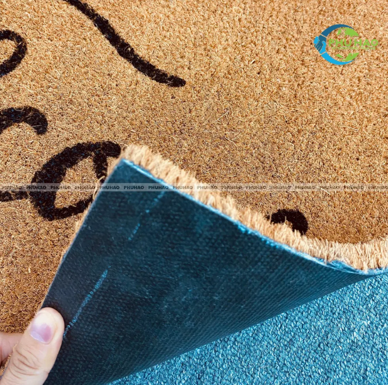 High-Quality Heavy-Duty Coconut Coir WELCOME MATS RUGS Pet Mat from Vietnam Perfect for Scraping Dirt & Mud Manufacturer, Factory