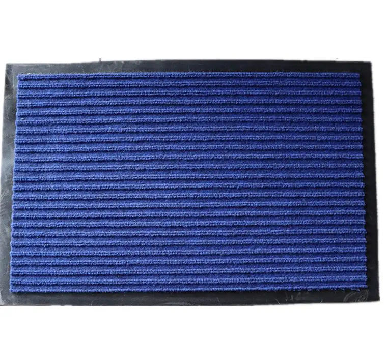 High-Quality Hot Selling Anti-Slip Entrance Different Color Double Stripes Seven Stripes PVC Backing Door Hotel Floor Mat Manufacturer, Suppliers