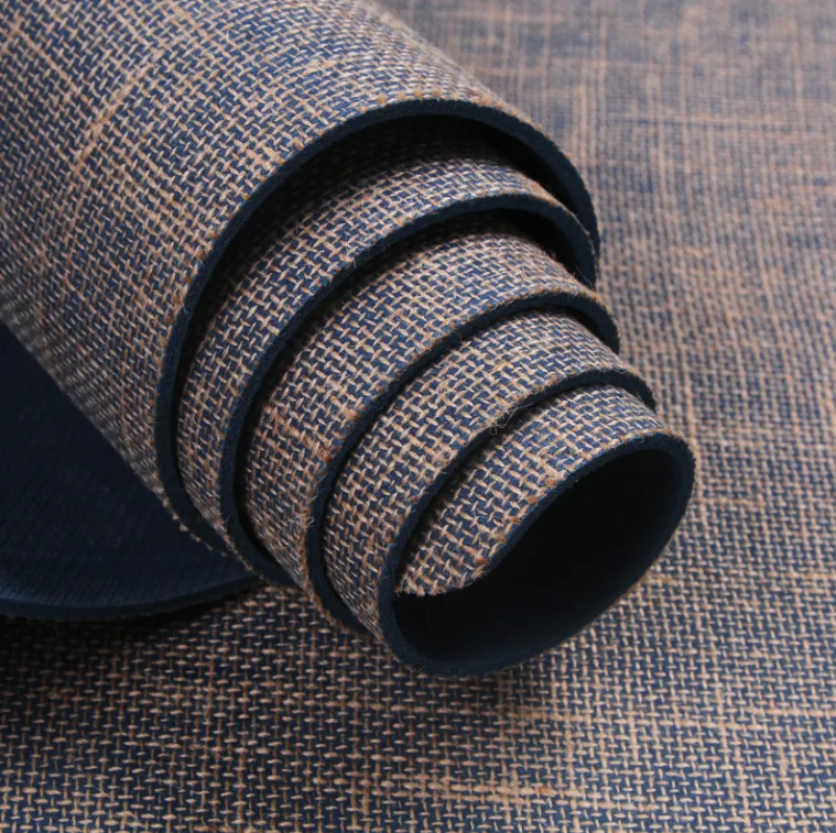 High-Quality Yoga Mat Eco Friendly Linen Natural Fitness Rubber Yoga Mats Supplier, Factories