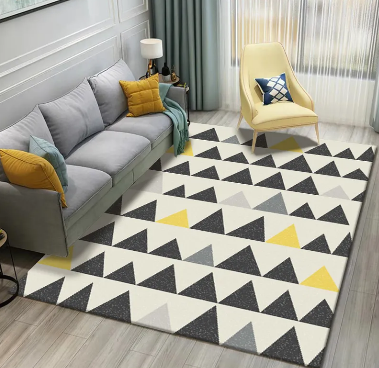 China Area Rug Bedroom Bedside Floor Mat Customized 3d Printed Crystal Velvet Carpet Floor Rugs Living Room Polyester Carpet Manufacturers, Supplier