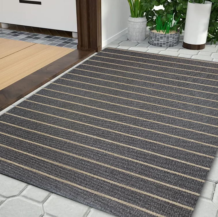 China Wholesale Custom Home Welcome Floor Kitchen Single Carpet Pvc Coil Non slip PVC Loop Mats Outdoor Mat Suppliers, Factory