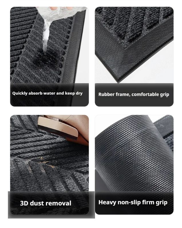 China High Quality Exclusive New Product Commercial Anti Slip Doormat Outdoor Custom Print Doormat Entrance carpet with logo Floor Mat Supplier, Factories