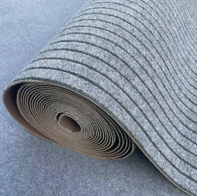 High-Quality Hot Selling Modern Striped Design Polyester Door Mat Durable Easy Clean for Outdoor Home Use Woven Reasonably Priced Manufacturers, Factory