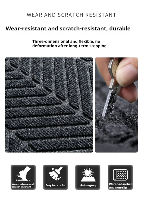 China High Quality Exclusive New Product Commercial Anti Slip Doormat Outdoor Custom Print Doormat Entrance carpet with logo Floor Mat Supplier, Factories