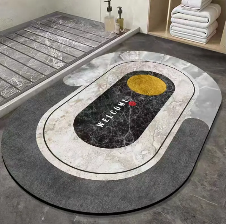 China Super Absorbent Diatom Mud bath mat Soft Diatomite Bath Mat for Bathroom”HIGH QUALITY“ Carpet! Manufacturers, Supplier