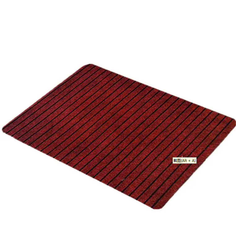 High-Quality Polyester oil-proof waterproof non-slip door mats full carpeting kitchen rugs Kitchen floor mat with seven stripes Manufacturers, Factory