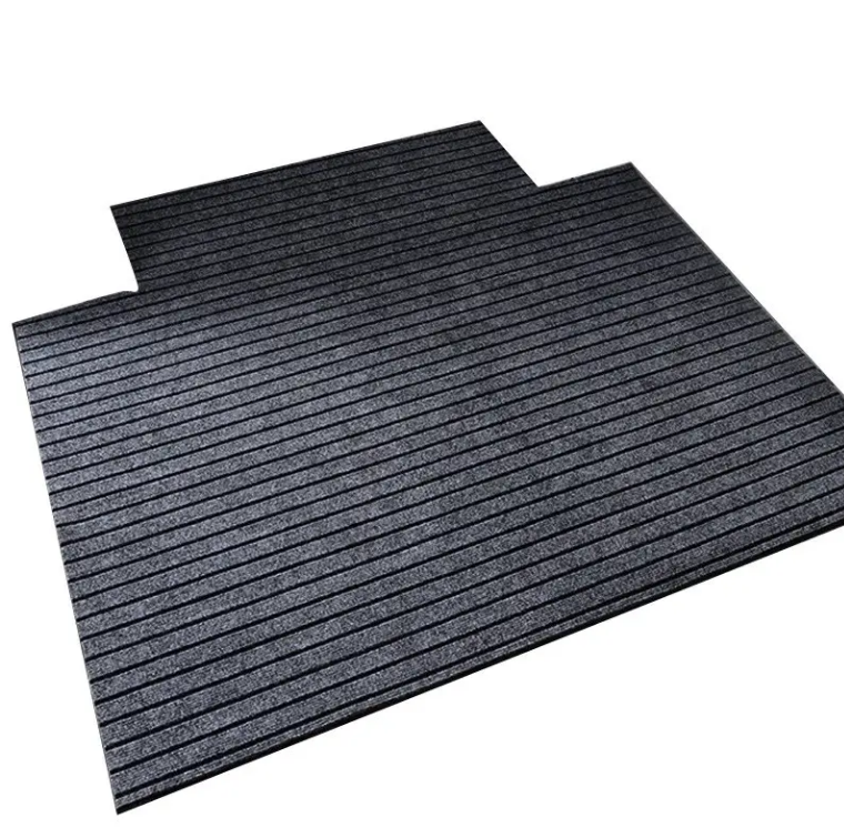 China Ribbed outdoor door mat Hot Sale Non slip Entrance Doormat Polyester Stripe Floor Carpet Factory, Factories