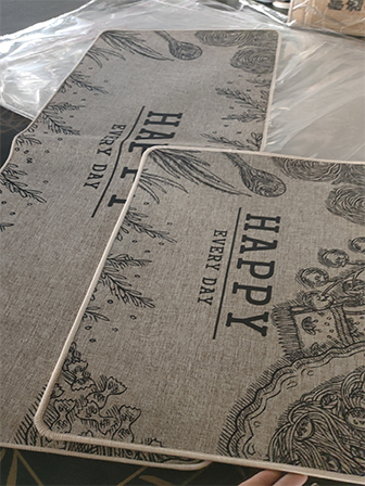 China U-HOME Water Absorbent Kitchen Non Slip Bath Mat Wholesale Bathroom Rug Set Stable Inter Noise Floor Mat for Home Supplier, Factory