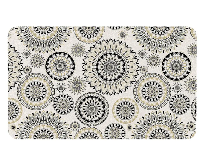 China keset dapur 2 in 1 quick drying non slip diatom mud mats technology cloth soft diatom oil-proof diatomite mat Manufacturer, Suppliers
