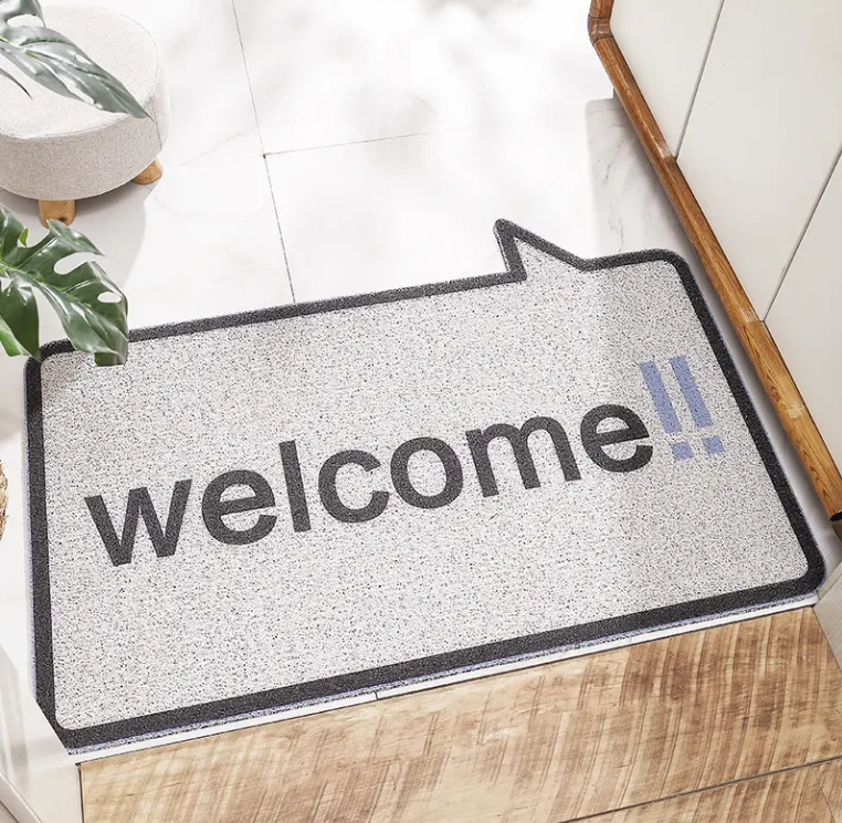 High-Quality Custom PVC Coil door mat rubber door mats custom outdoor entrance Doormat welcome mat rug printable Manufacturer, Factories