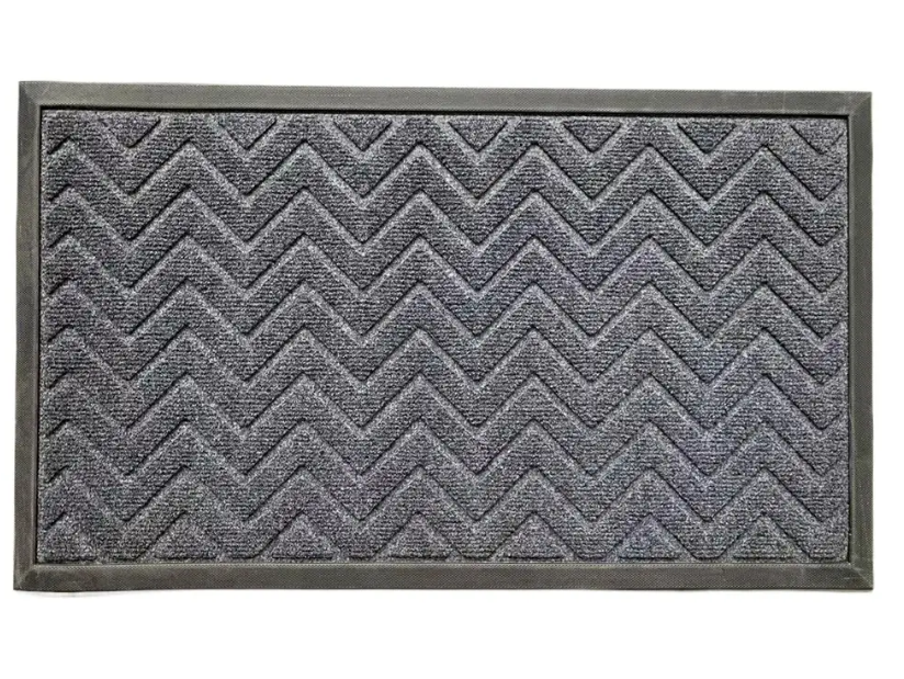 High-Quality custom non slip commercial welcome washable polyester rubber rectangle door mats for front doo Suppliers, Factories