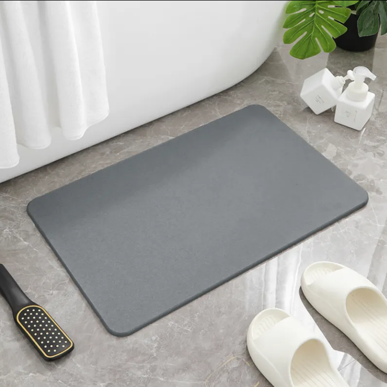 High-Quality algae diatom mud marble memorial foom absorbent quick-drying set non slip diatom mud floor stone kit bath for grey bathroom mat Manufacturer, Manufacturers