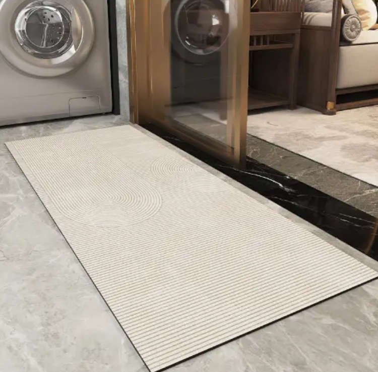 China Balcony floor mat waterproof sunscreen mat leisure area can be cut diatom mud absorbent quick drying moisture-proof foot mat Supplier, Factories