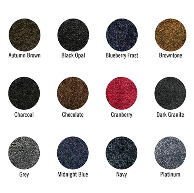China Custom commercial heavy duty Reusable outdoor Solution dyed Floor rubber Door Mat For Home entrance Supplier, Factories