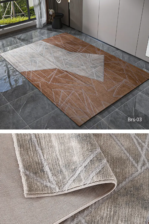 High-Quality Wilton Modern Striped Woven Carpets High Pile Machine Made Home Carpet Manufacturer, Supplier