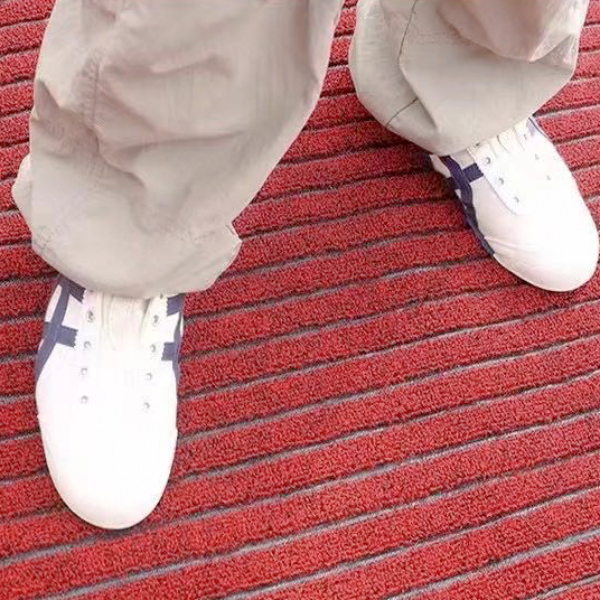 High-Quality Plastic Seven Rib Mats PP PE Entry Brush Shoe Carpet Runner Rugs Plastic Seven Rib PVC Backing for Commercial Door Haywall Runner Outdoor Supplier, Suppliers