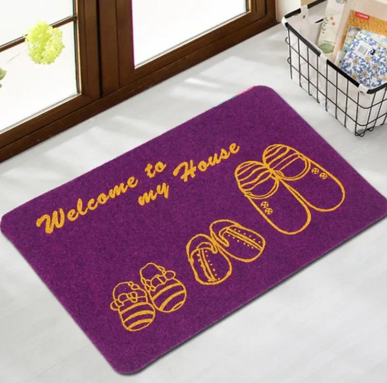 China Outdoor sublimation mats Customized Digital Print White Blank Sublimation Blank Floor Mat for front door Manufacturer, Factories