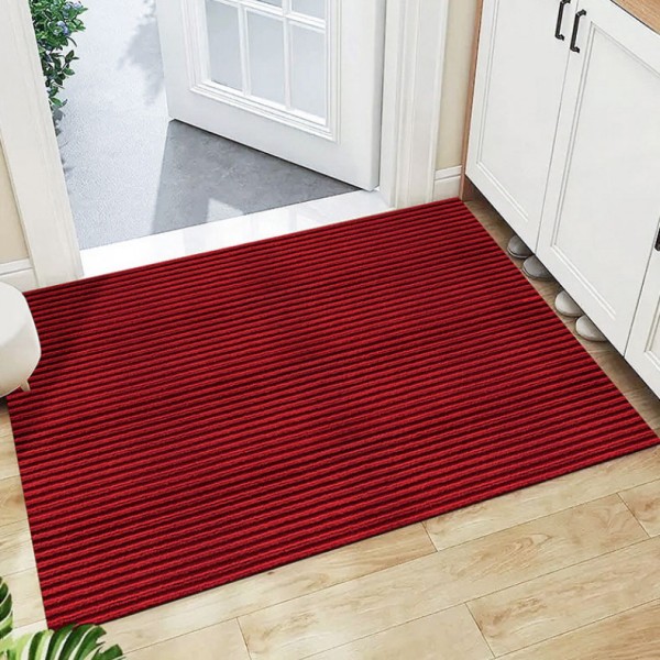 China Dual Rib Entrance Mat Hallway Runner Rugs Heavy Duty Ribbed Floor Mat for High Traffic Non Slip PVC Backing Manufacturers, Suppliers