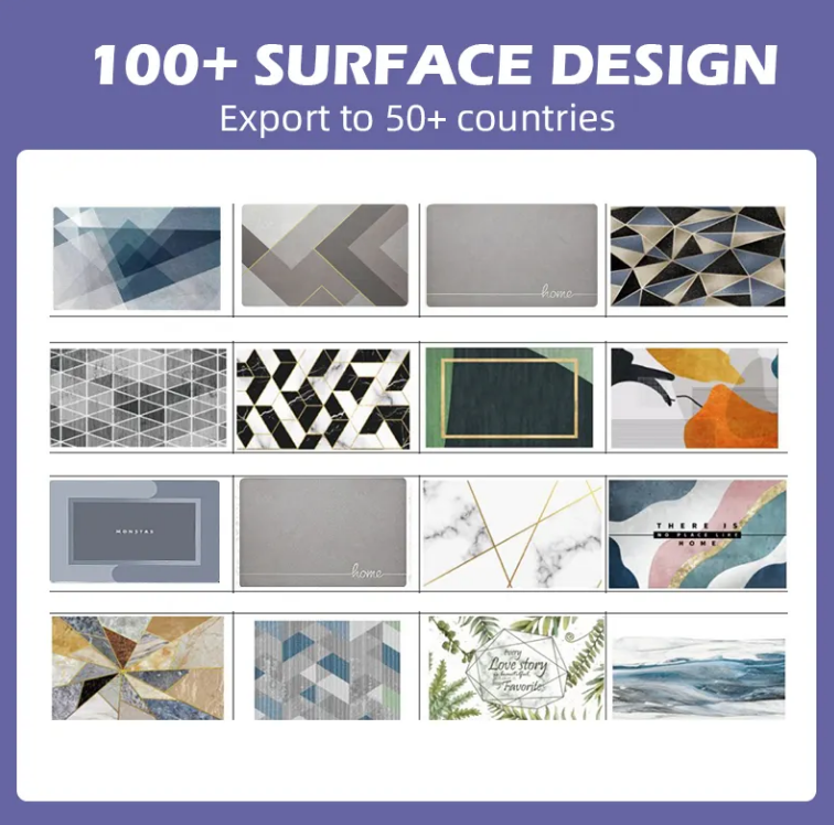 China Luxurious Diatomaceous Non Slip Absorbed Water Carpet Quick Drying Bathroom Mat Rug Absorbent Diatomite Bath mats Manufacturer, Suppliers