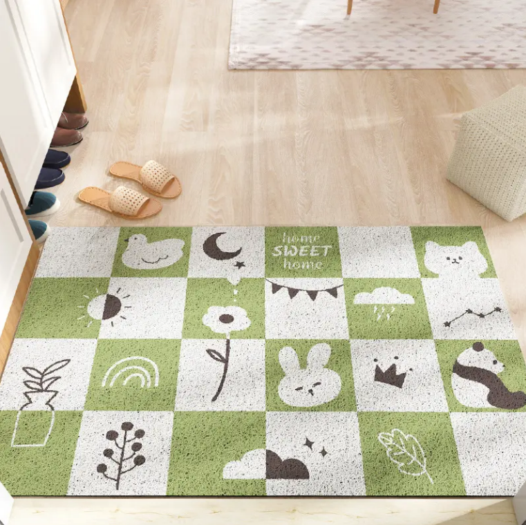 High-Quality Custom PVC Coil door mat rubber door mats custom outdoor entrance Doormat welcome mat rug printable Manufacturer, Factories