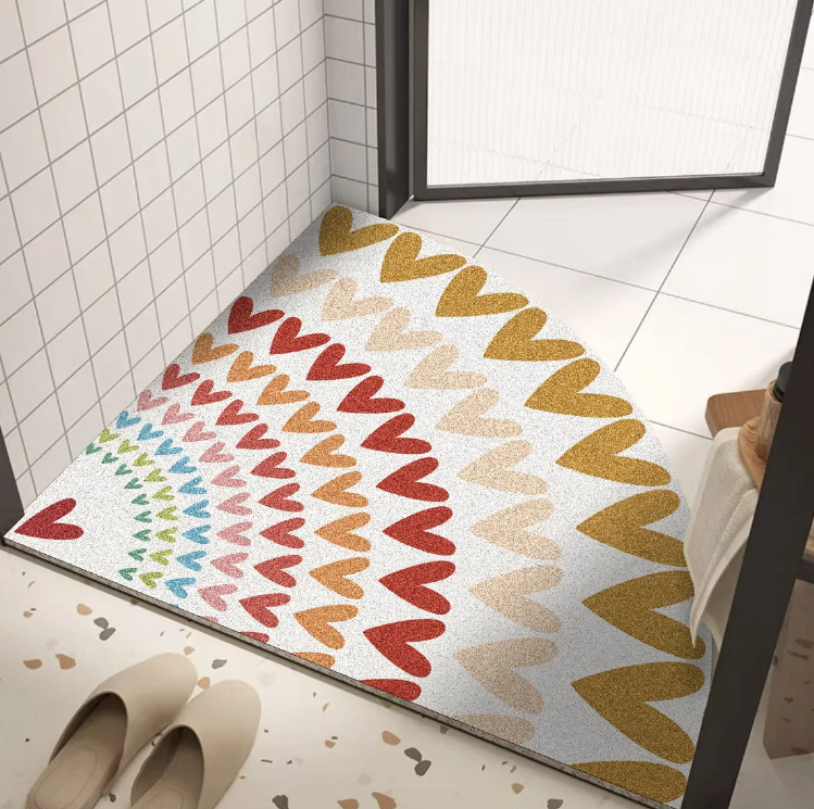 China High Quality LOVE Series Anti Slip Backing Mat 8mm Thickness Pvc Mat Floor Mat For Home Entrance Manufacturers, Suppliers