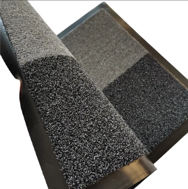 High-Quality Professional factory scraping mud remove dust water absorption multifunction door mat Manufacturer, Factory