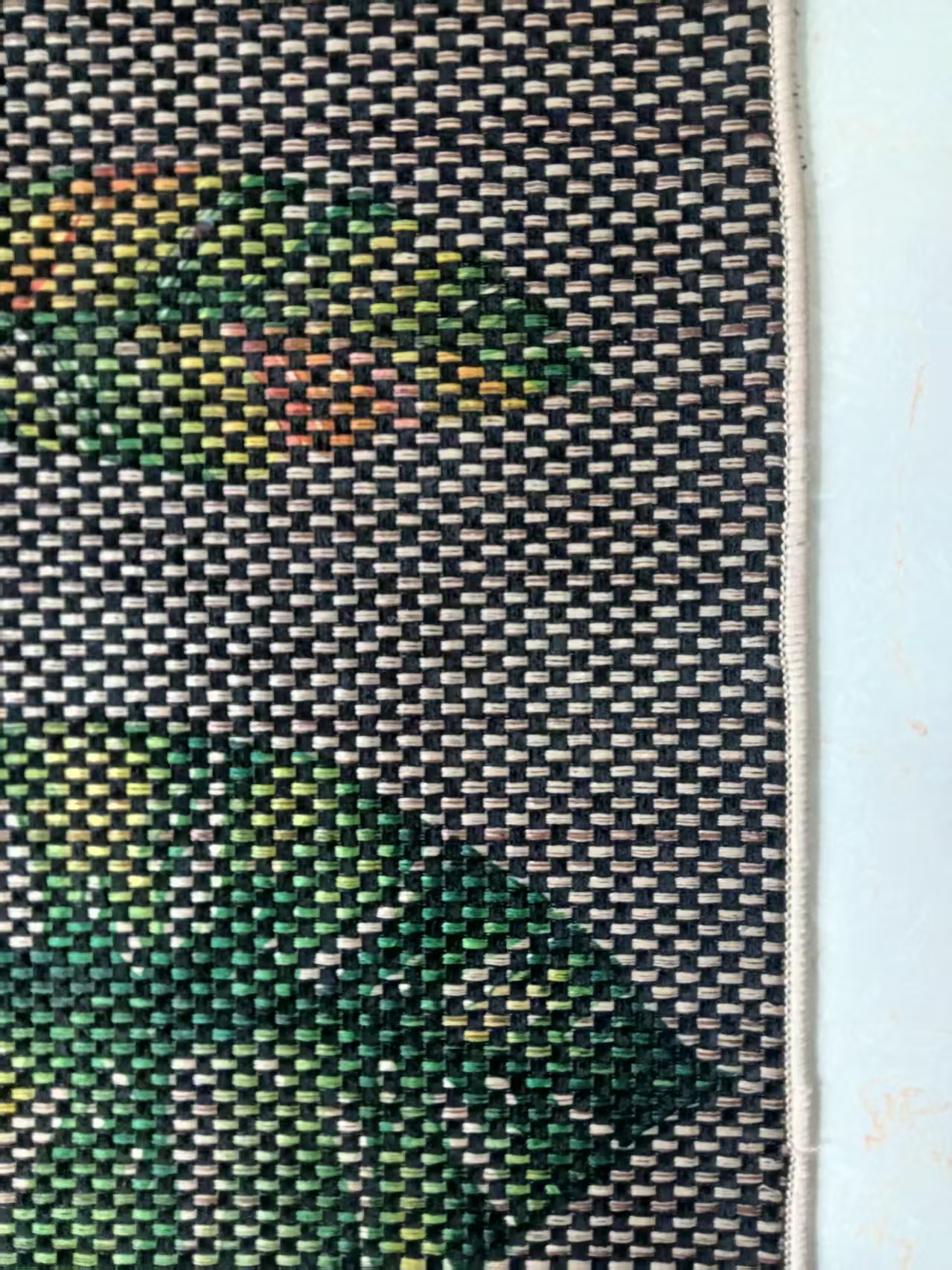China two-tone color Velvet doormat with rubber mat Manufacturer, Suppliers