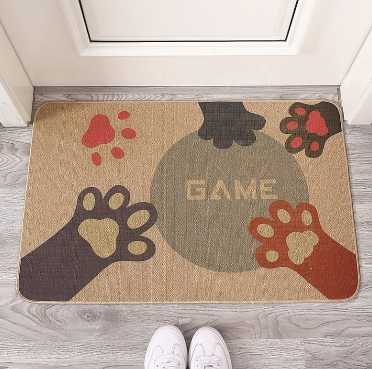 High-Quality Wholesale Anti-skid Cotton Linen Door Mat Floor Polyester Door Mat Anti-fatigue Kitchen Mat Manufacturers, Factories