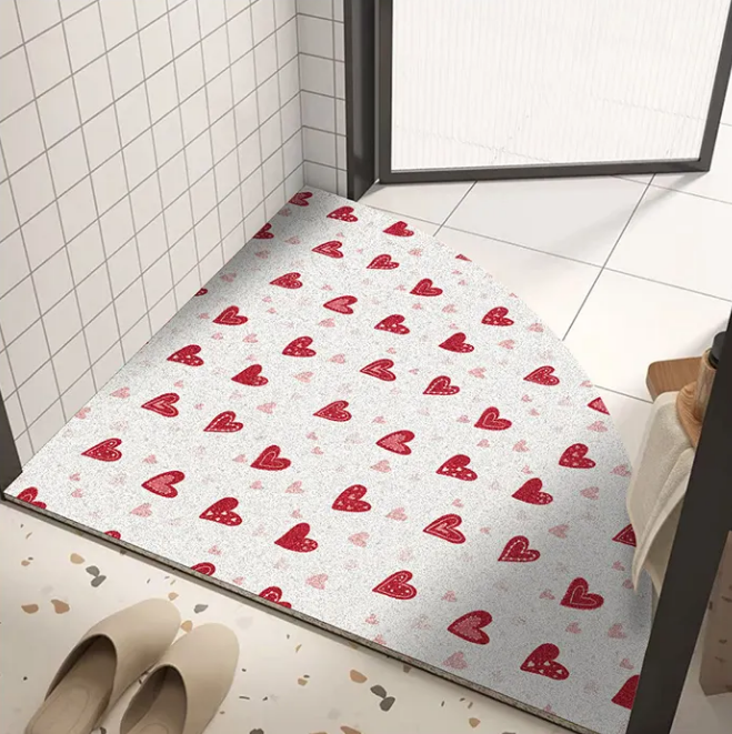 China High Quality LOVE Series Anti Slip Backing Mat 8mm Thickness Pvc Mat Floor Mat For Home Entrance Manufacturers, Suppliers