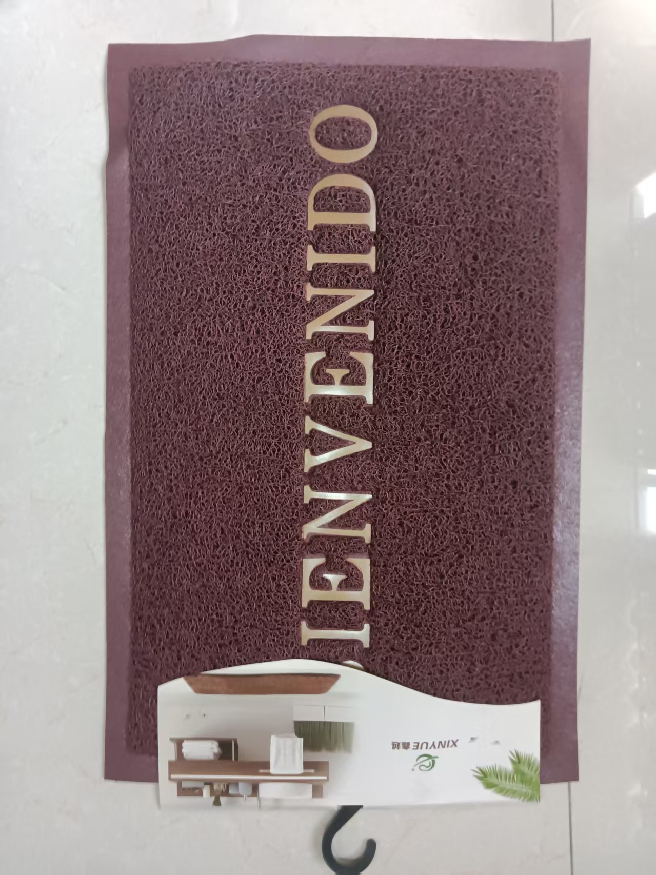 China PVC Doormat with custom pattern Anti-slip PVC Doormat with custom pattern PVC Coil Doormats Indoor Front Welcome Outdoor Door Mats Manufacturers, Factories