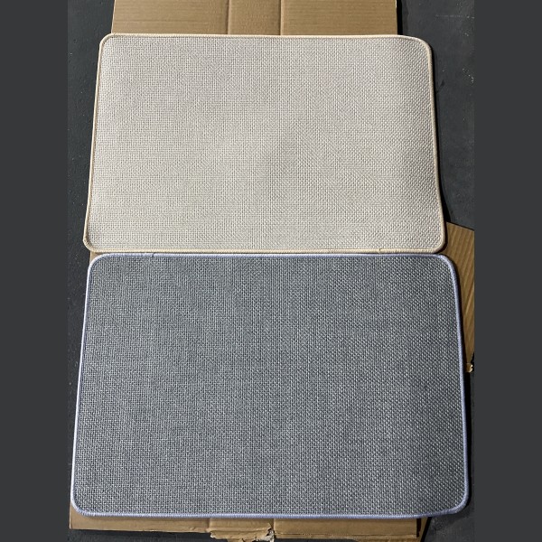 High-Quality 3.5mm Pool Pile Plain Indoor Mat Printed Kitchen runner Jute Hallway Runner Rug Non Slip Washable, Rubber Backed Absorbent Laundry Rugs Laundry Room Runner, Black Long Entry Runner Manufacturers, Factories