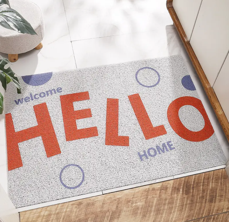 High-Quality Custom PVC Coil door mat rubber door mats custom outdoor entrance Doormat welcome mat rug printable Manufacturer, Factories