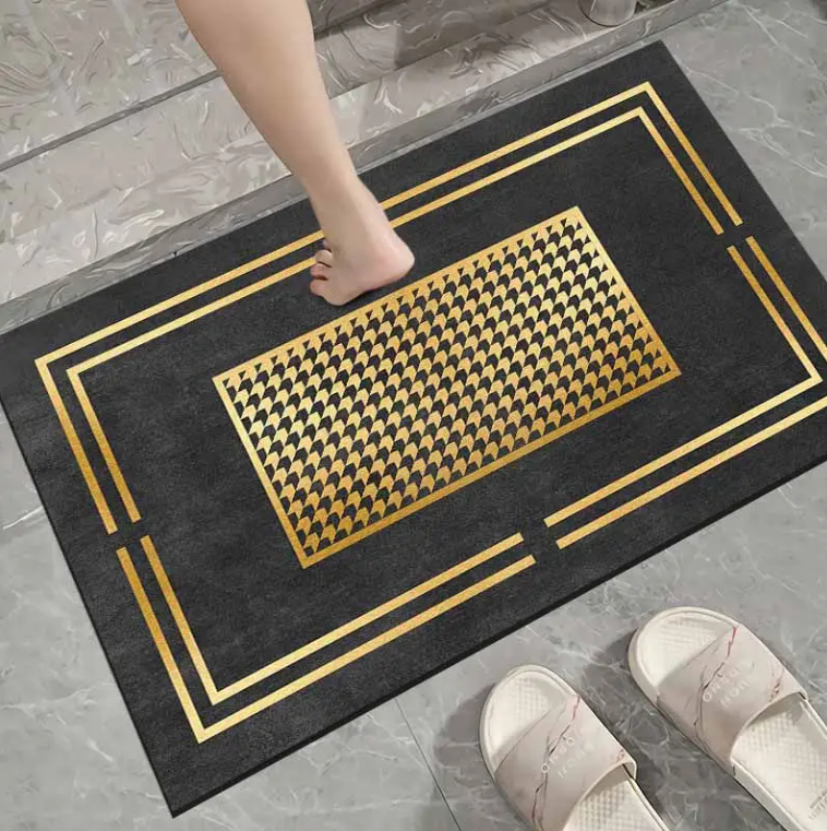 High-Quality carpet toilet anti slip quick drying diatom mud soft mat super absorbent mat bathroom waterproof floor mats Bath Rug Manufacturers, Factory
