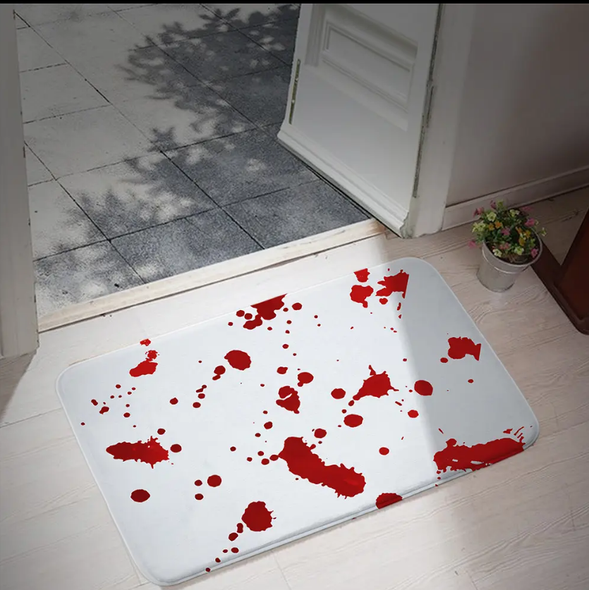 High-Quality blood bath mat bloody mat doormat floormat custom floor mat custom carpet rug 1 custom area rug Manufacturers, Suppliers