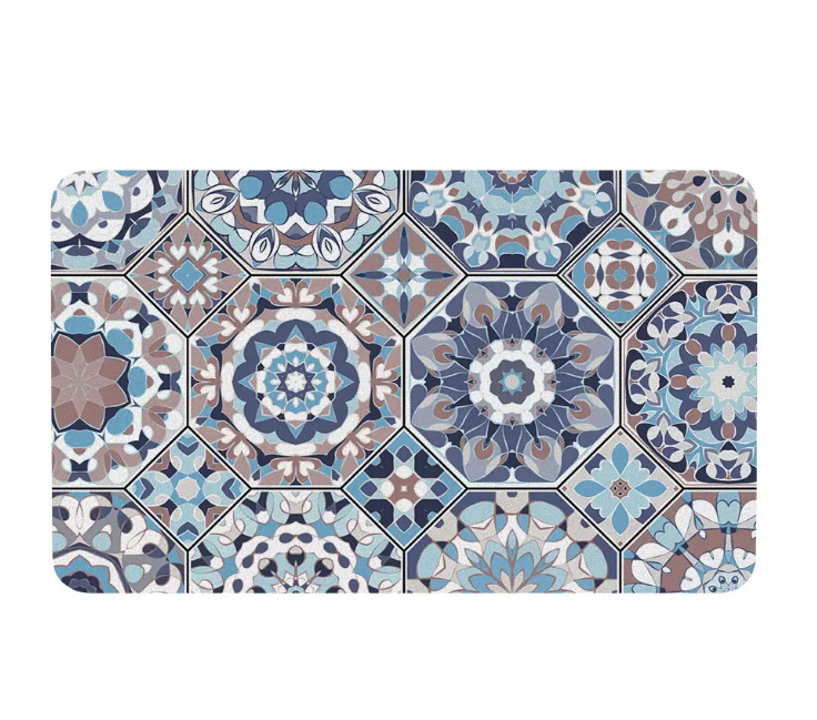 China Kitchen Floor Mat Diatom Mud Pad Super Absorbent Bath Pad Anti-Slip Carpet Kitchen Mats Supplier, Suppliers