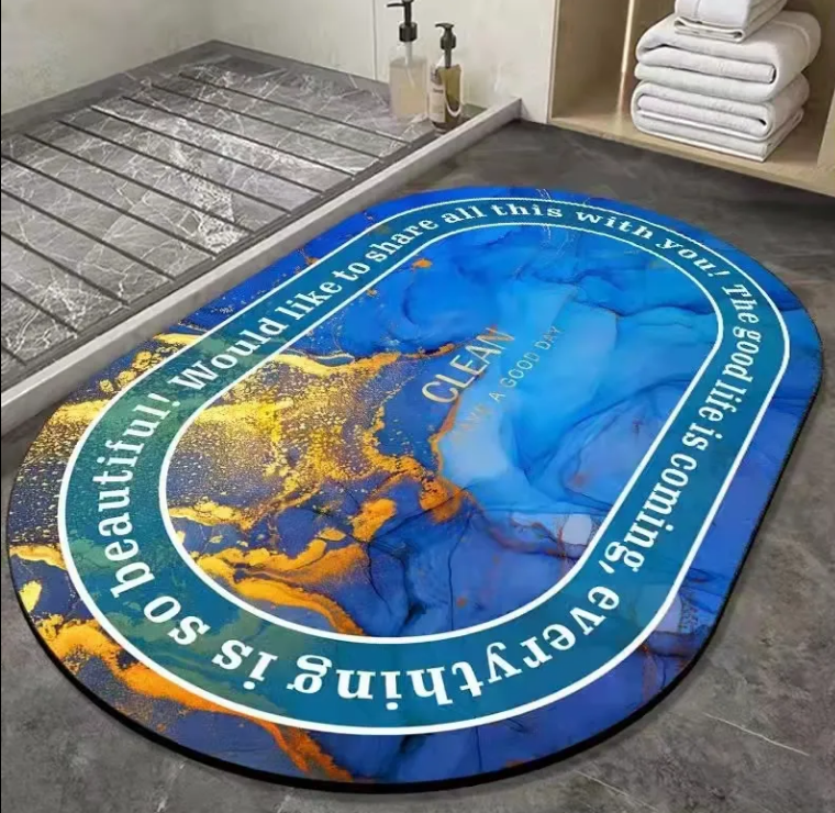 China Super Absorbent Diatom Mud bath mat Soft Diatomite Bath Mat for Bathroom”HIGH QUALITY“ Carpet! Manufacturers, Supplier