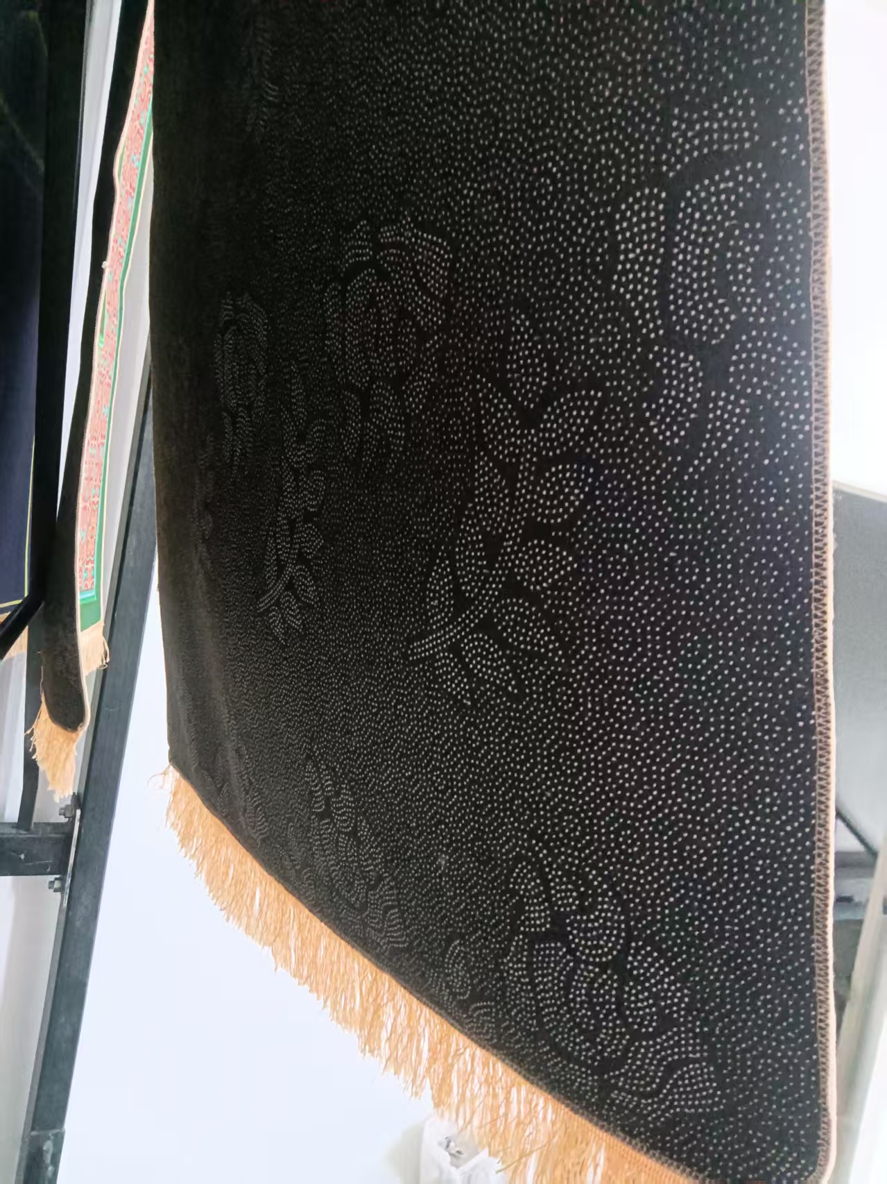 High-Quality High Quality Crystal Prayer Mat for Muslim Worship Mat Muslim Prayer Rug Clothes and TPE Back DoorMat Manufacturers, Factory
