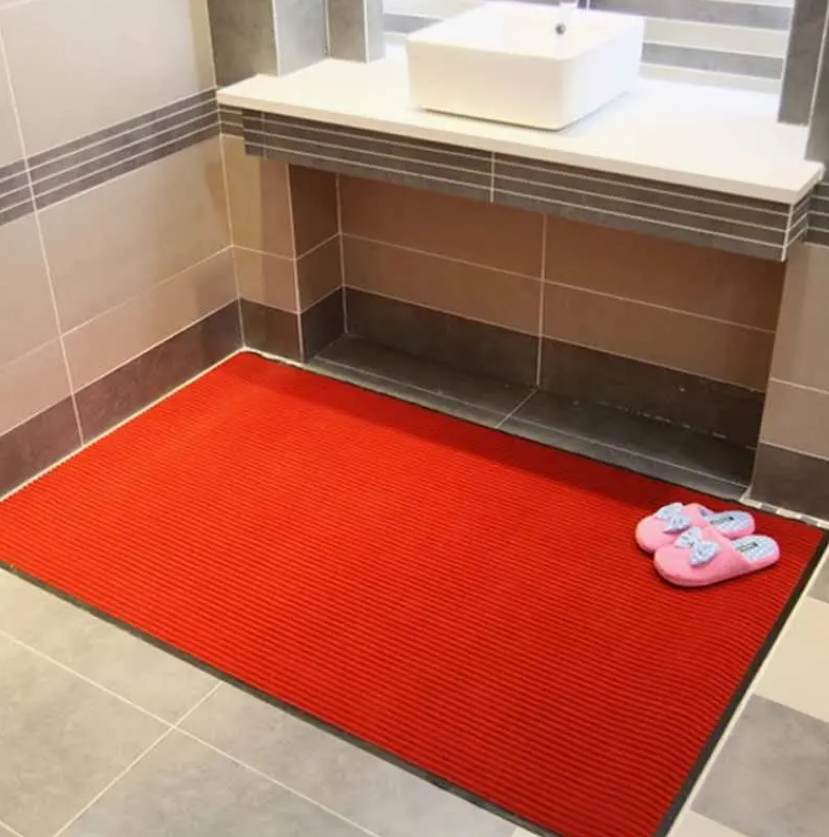 High-Quality Indoor outdoor entrance doormat stripe carpet ribbed door mat carpet floor Manufacturer, Suppliers