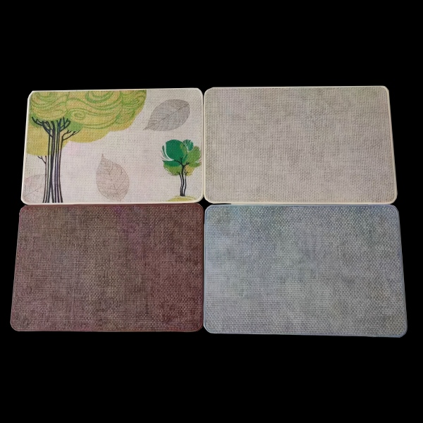 High-Quality Grid Indoor Front Doormat 3.5mm Pure Color Printed Chenille Surface Rubber Backing Manufacturer, Manufacturers