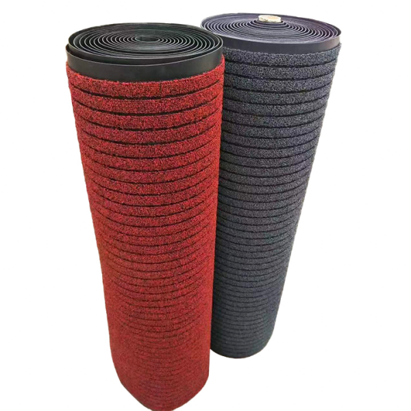 High-Quality Plastic Seven Rib Mats PP PE Entry Brush Shoe Carpet Runner Rugs Plastic Seven Rib PVC Backing for Commercial Door Haywall Runner Outdoor Supplier, Suppliers