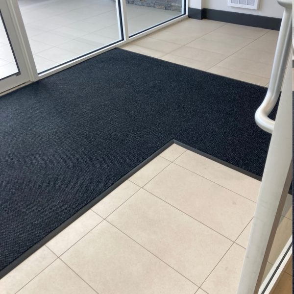 High-Quality Berber Hobnail PVC Border Entry Doormat Indoor Outdoor Door Mat, Heavy Duty Durable Welcome, Commercial Floor Mats Inside Outside Entrance, Waterproof All-Season, All-Weather Non Slip Backing Doormat for Entryway Manufacturer, Suppliers