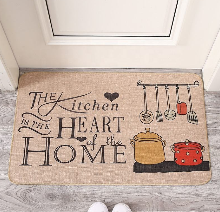 High-Quality Wholesale Anti-skid Cotton Linen Door Mat Floor Polyester Door Mat Anti-fatigue Kitchen Mat Manufacturers, Factories