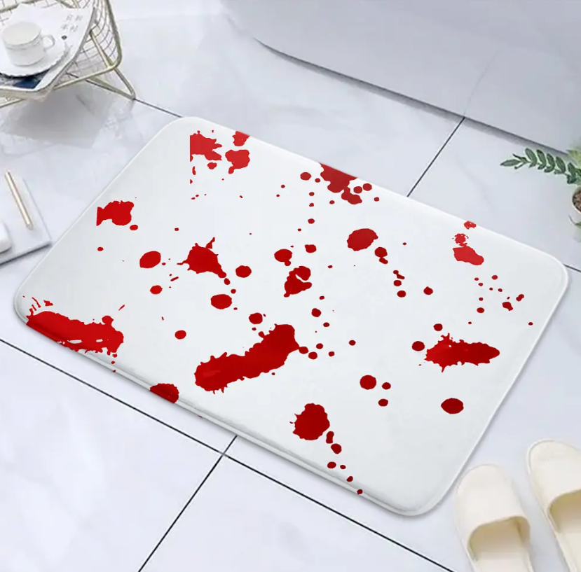 High-Quality blood bath mat bloody mat doormat floormat custom floor mat custom carpet rug 1 custom area rug Manufacturers, Suppliers