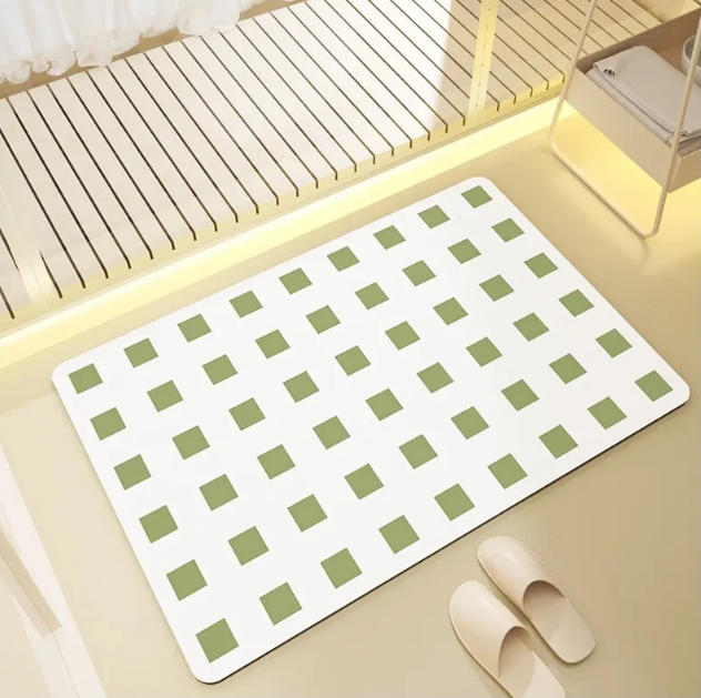 High-Quality Quick Dry Diatom Shower Water Absorbent Floor Mat Diatomite Bath Mats Quick Absorption Non Slip Bathroom Rug Mat Manufacturer, Factories